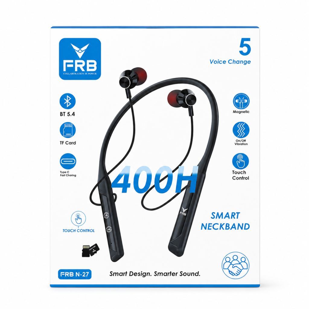 FRB-N27 Wireless Neckband – 400h-1