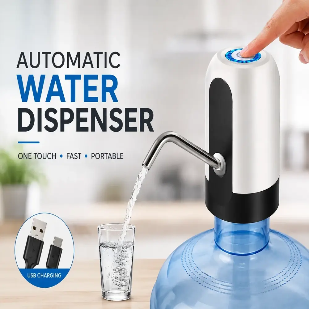 Rechargeable Automatic Water Dispenser-1